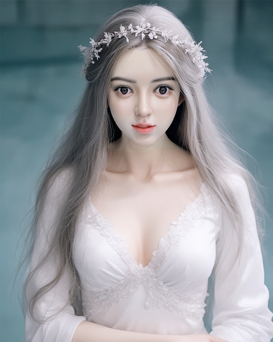 158 cm hochwertige Liebespuppe Engel aus Silikon