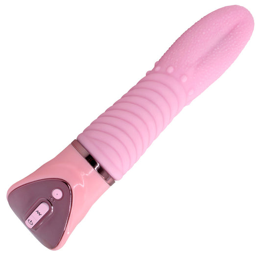 Vibrator-Masturbationsgerät für Erwachsene Sexprodukte Silikon wiederaufladbar weiblicher Erotik-Massagestab AV-Stick