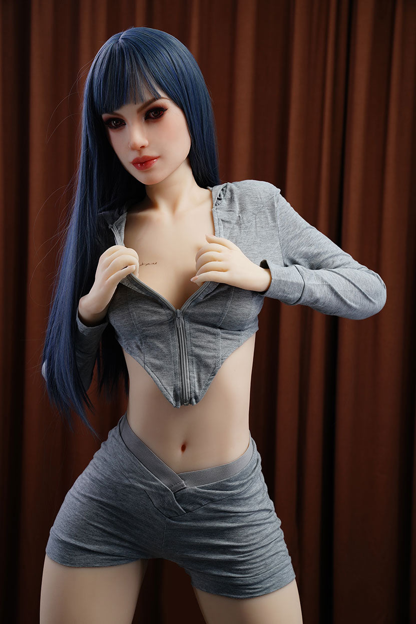 163 cm B-Cup schlanke sexy Puppe TPE-Puppe