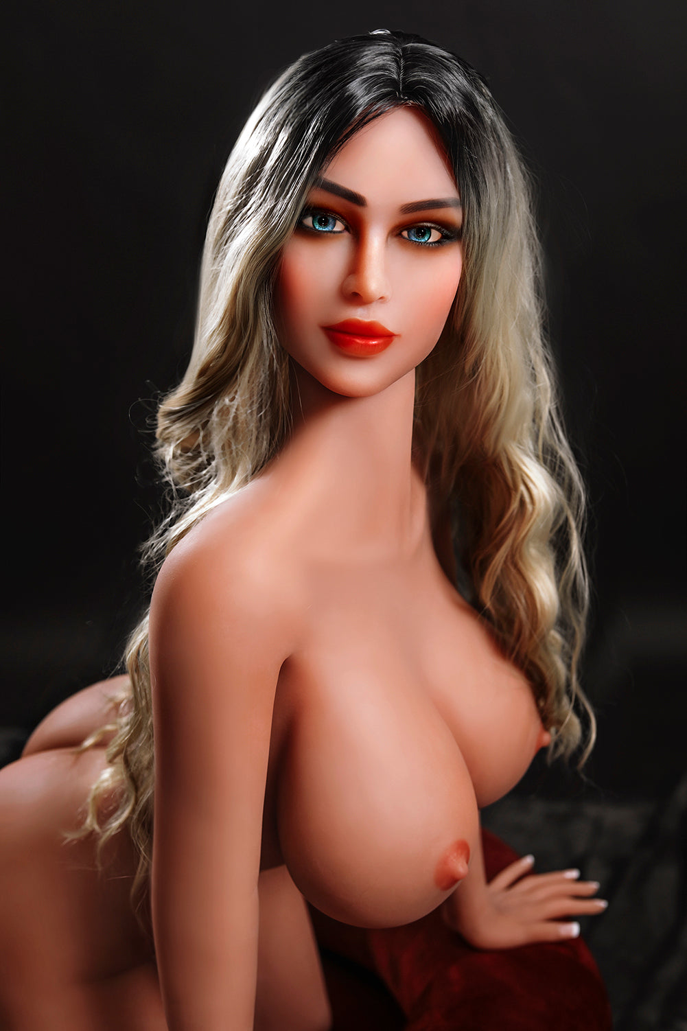 Tate 158 cm realistische Sexpuppe mit riesigen Brüsten G-Cup TPE-Liebespuppen