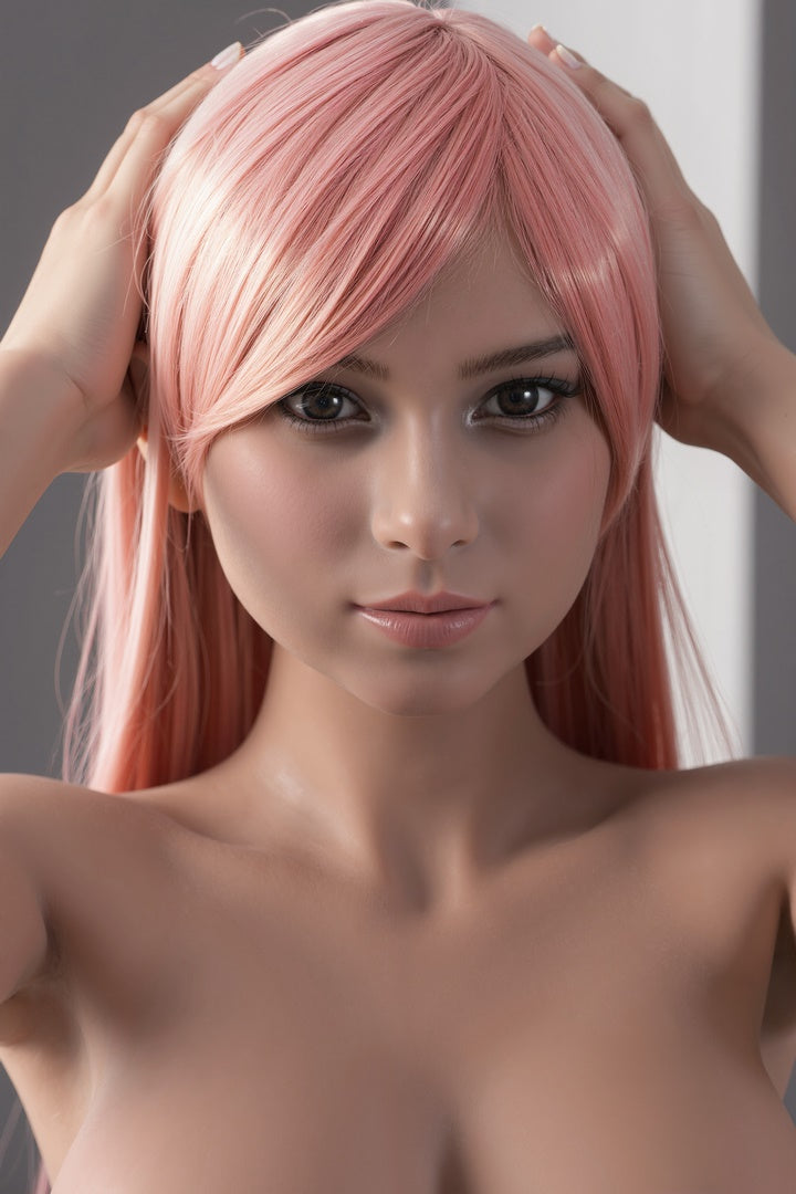 160cm rosa Perücke Sexpuppe AIBEI Muskel liebespuppe