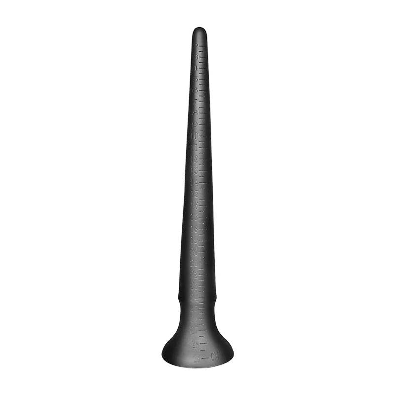 30 - 60cm Schwarz Silikon Dildo