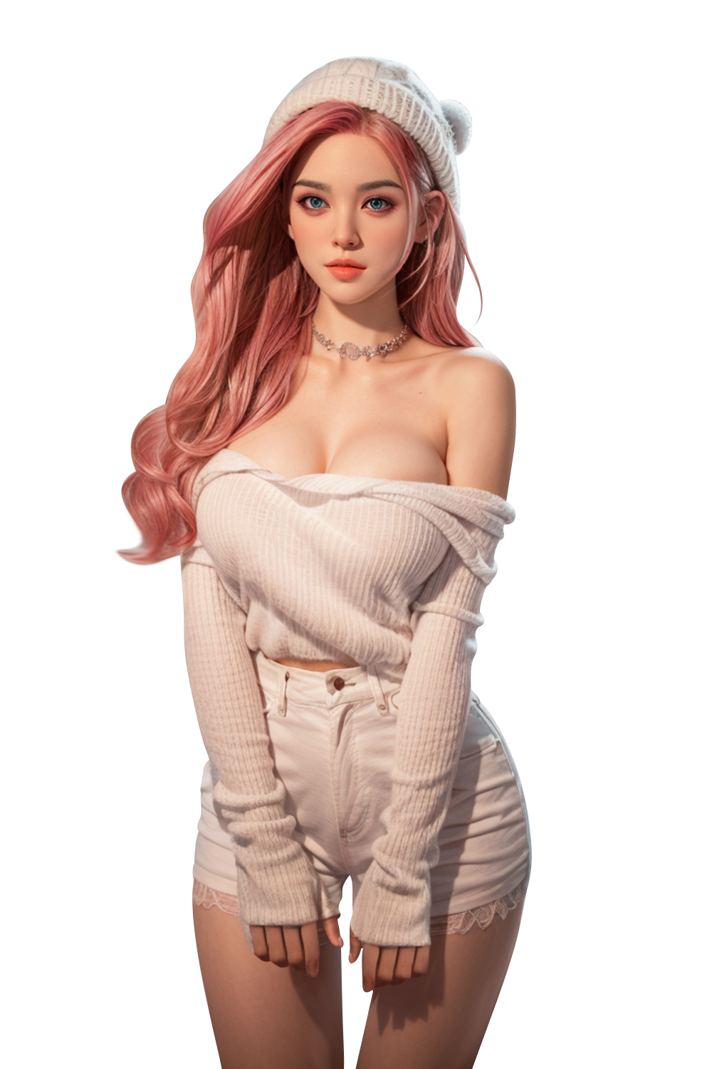160cm Silicone Head TPE Body Sexy Nurse Real Sex Doll