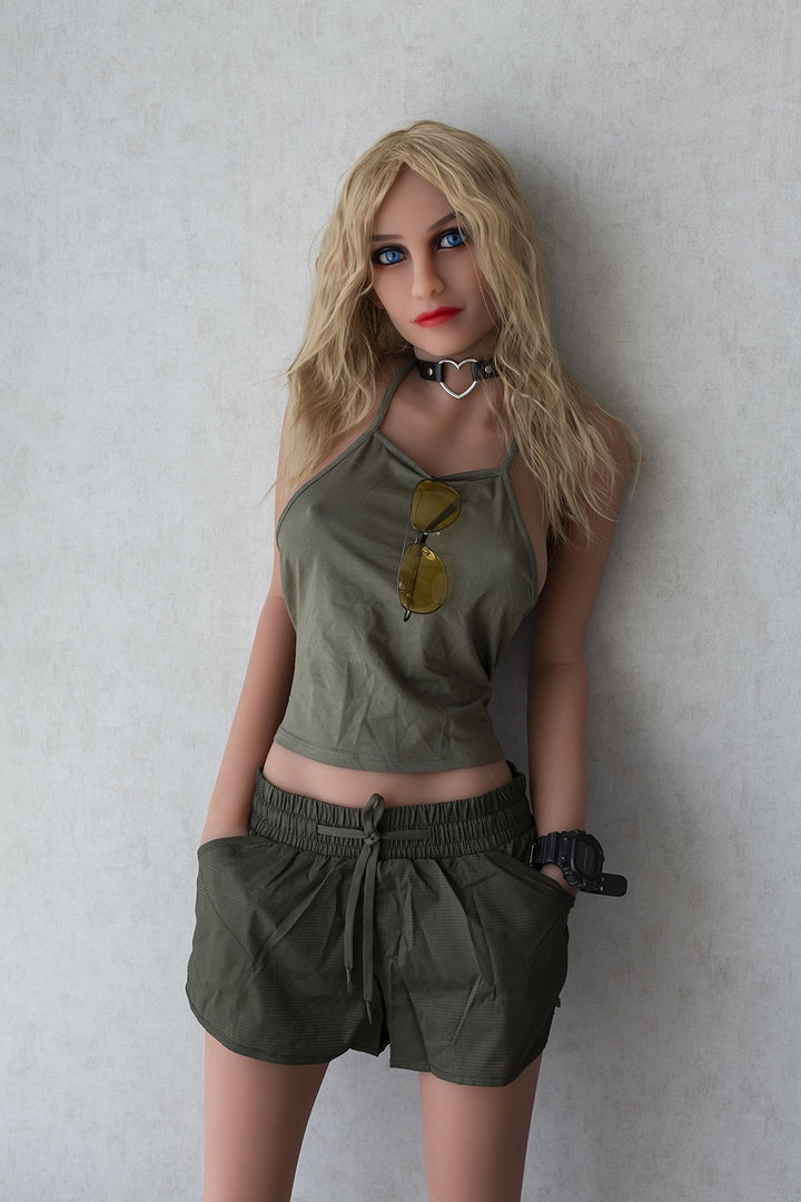 Lynae 166cm D-cup Rote Kleidung TPE Sexs Doll Porn