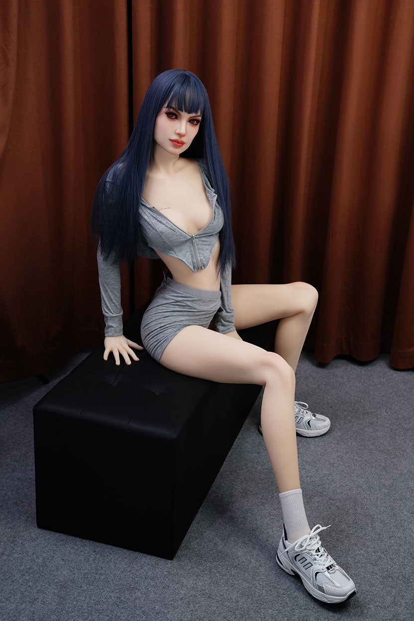 163 cm B-Cup schlanke sexy Puppe TPE-Puppe