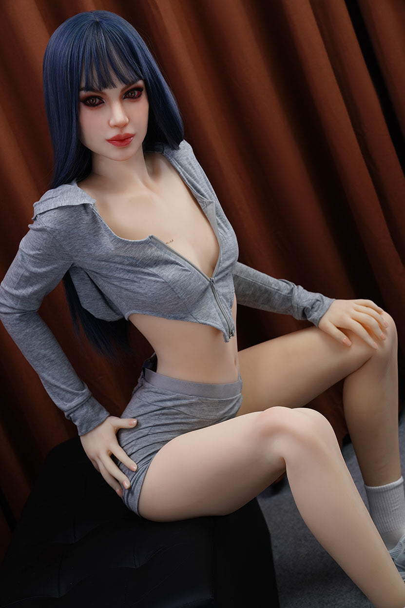 163 cm B-Cup schlanke sexy Puppe TPE-Puppe