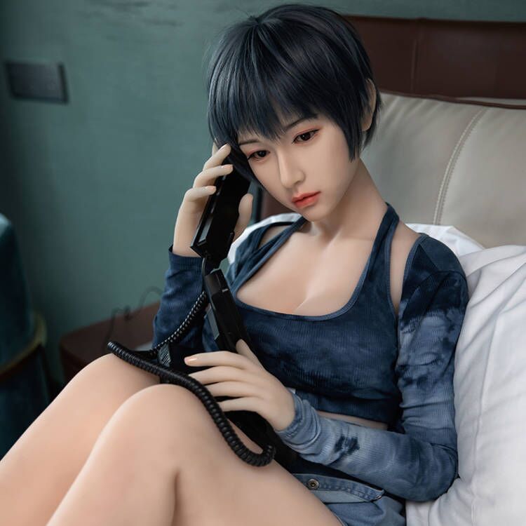 Junge und hübsche 160 cm große hellhäutige japanische Sexpuppe SY Doll ANDREA