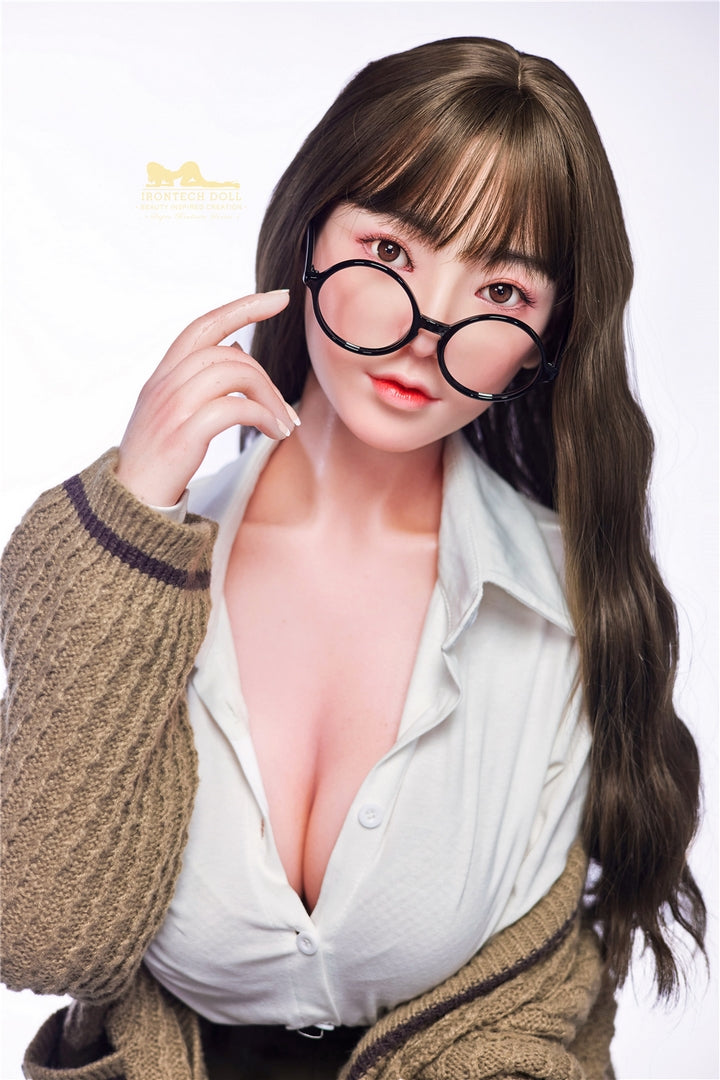 153cm Irontech Silikonpuppe Asiatische Liebespuppe Bookish
