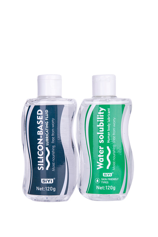 2 Stück Sex Doll Lube Gleitmittel auf Silikonbasis + wasserlösliches Gleitmittel