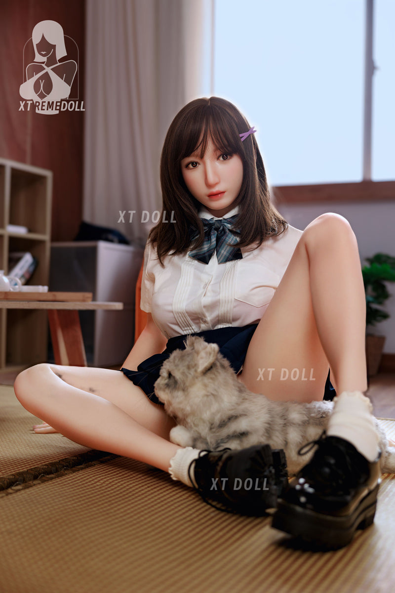 157 cm große japanische Silikon-Liebespuppe Zoe