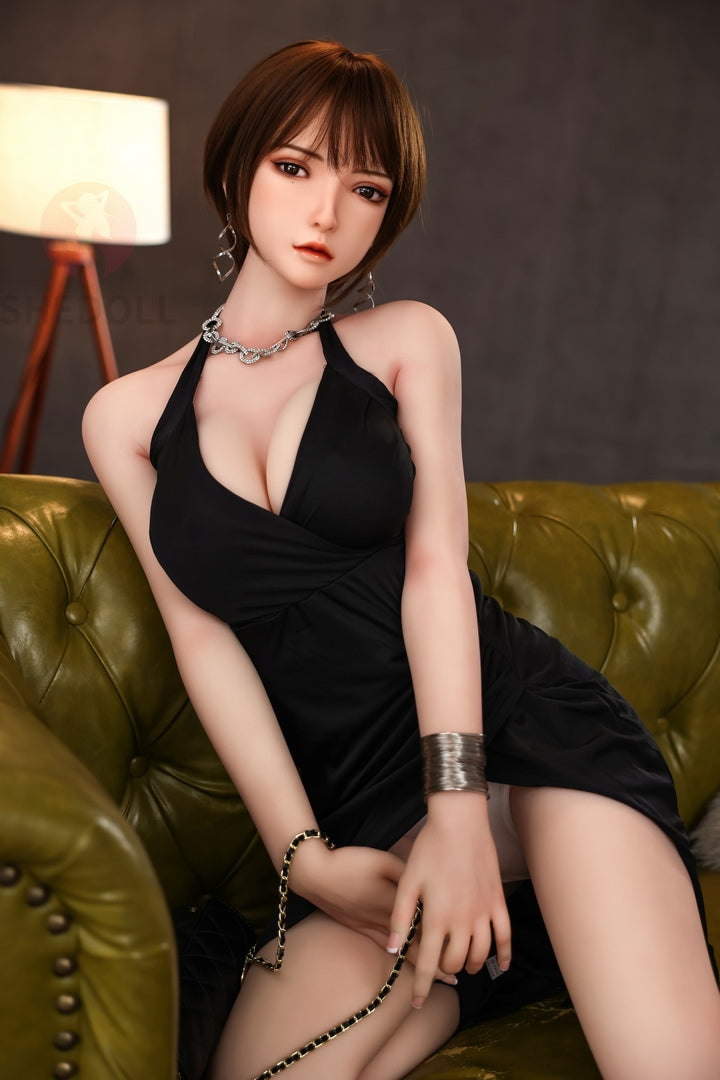 158 cm große japanische Sexpuppe im asiatischen Stil Körbchengröße C Cold Moon
