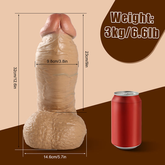 32 cm TPR-Dildo – Riesige Größe, extrem realistisch