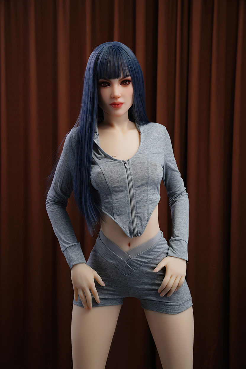 163 cm B-Cup schlanke sexy Puppe TPE-Puppe