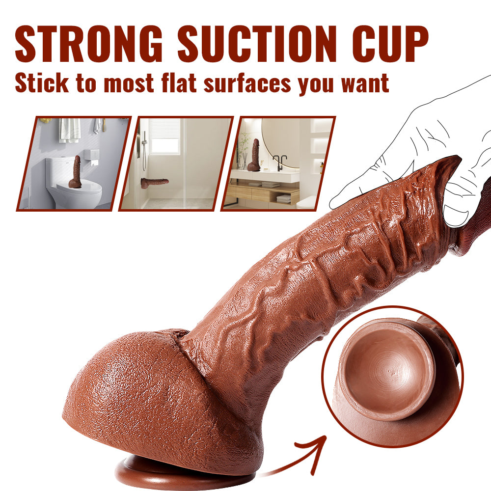 Natürlicher weicher realistische Dildo