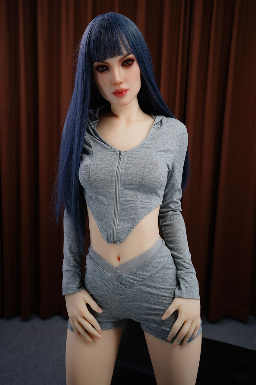 163 cm B-Cup schlanke sexy Puppe TPE-Puppe