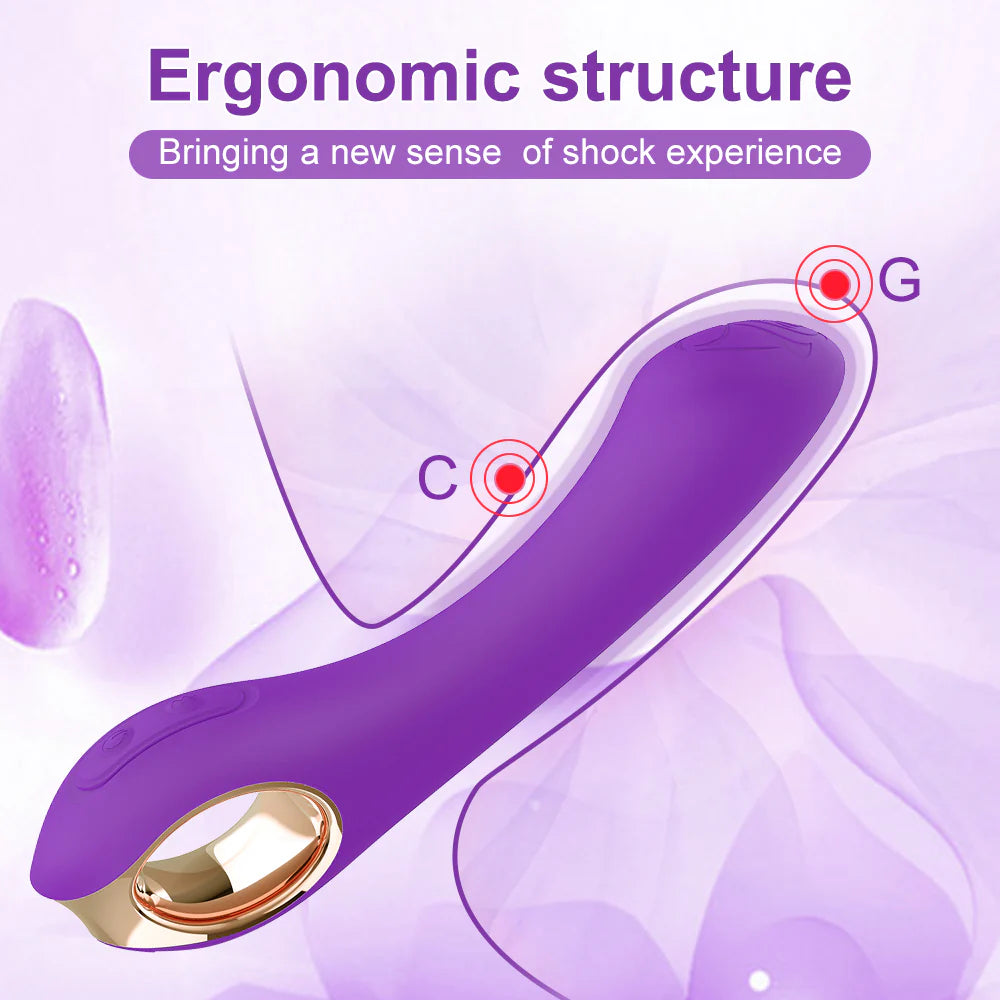 Silikon + ABS 9 Modi Vibrator Stimulation Klitoris Vagina