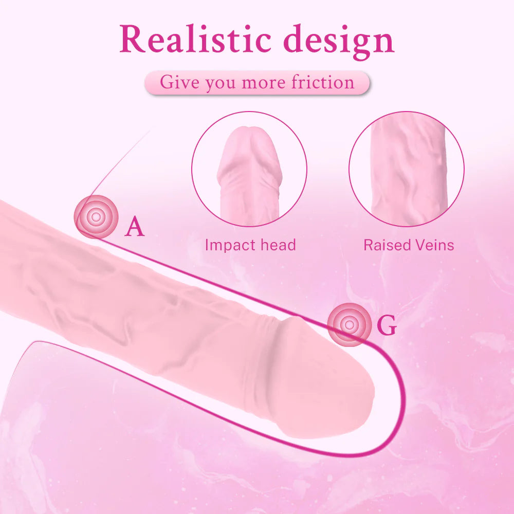 10 Modi Silikon & ABS Dildo G Punkt Vibrators
