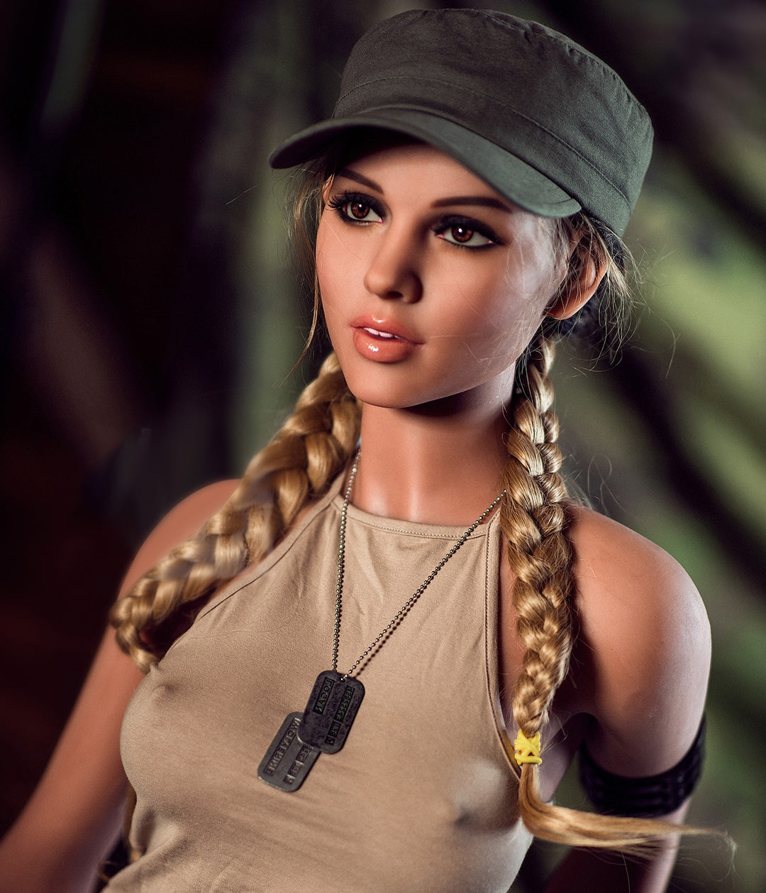 Gebräunte Haut Supermodel TPE Sexpuppe Zahra