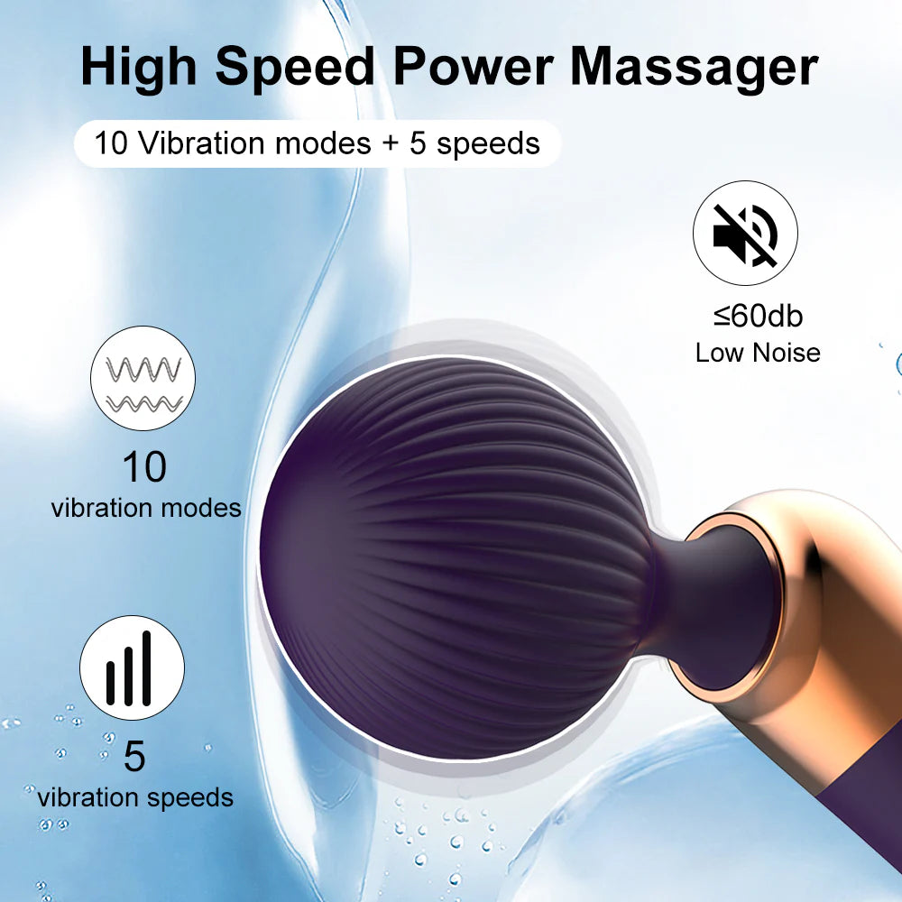 Klitoris Vibrator mit 10 Modi, wasserdichtes Design
