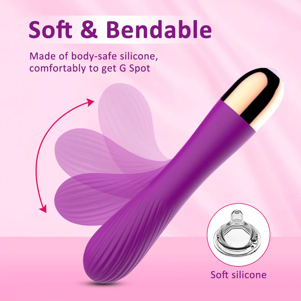 Silikon + ABS 8 Modi G Punkt Vibrator Klitoris Vibrator