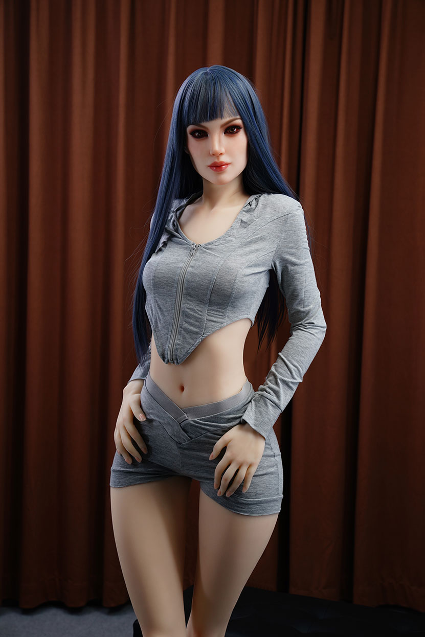 163 cm B-Cup schlanke sexy Puppe TPE-Puppe