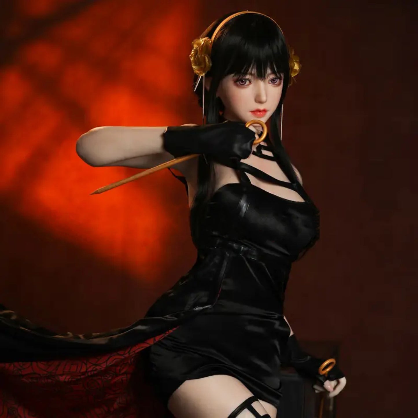 Lynn 160 cm Silikon-Sexpuppe kurvige sexy Puppe