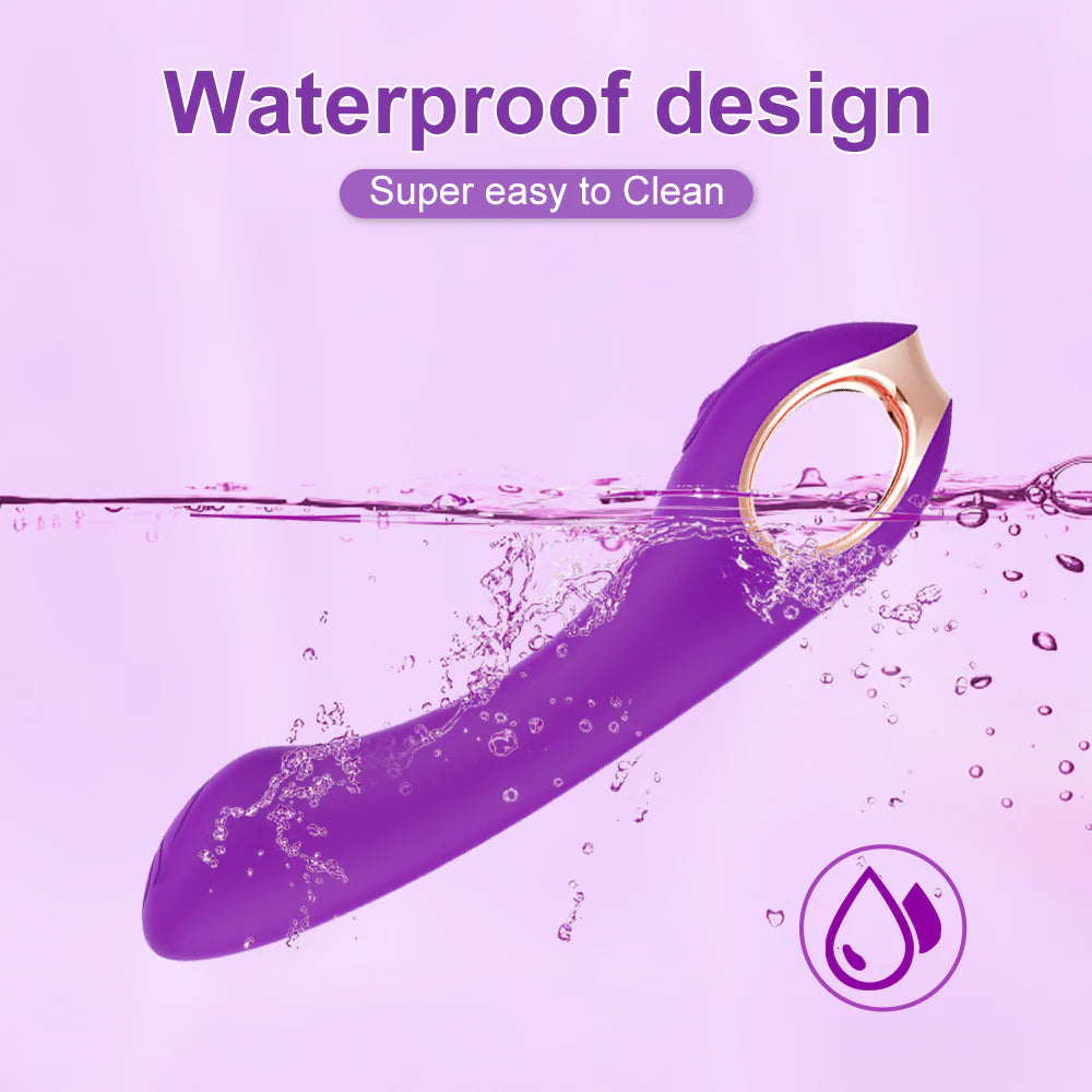 Silikon + ABS 9 Modi Vibrator Stimulation Klitoris Vagina