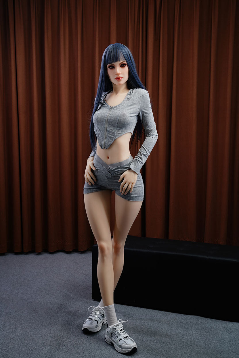 163 cm B-Cup schlanke sexy Puppe TPE-Puppe
