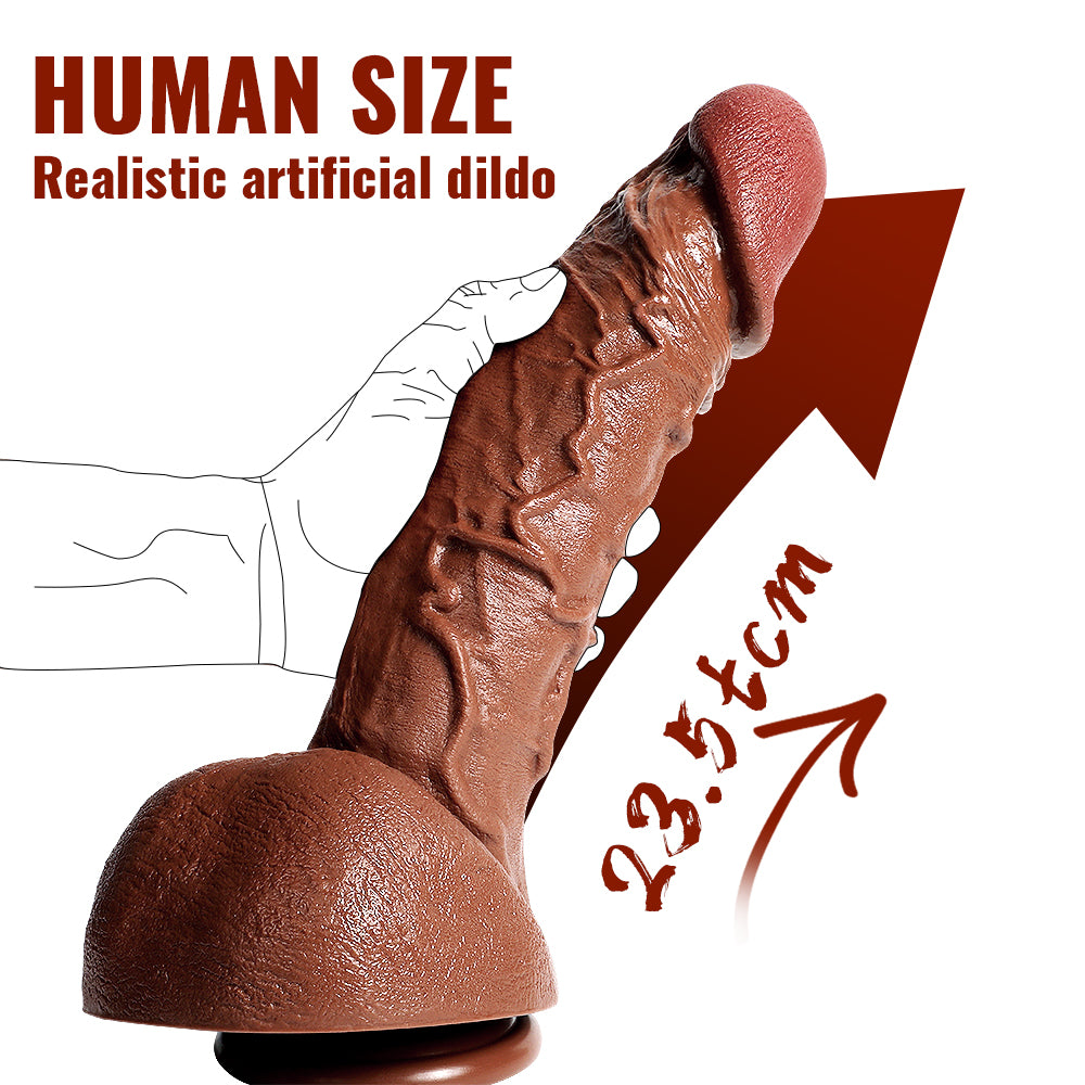Natürlicher weicher realistische Dildo