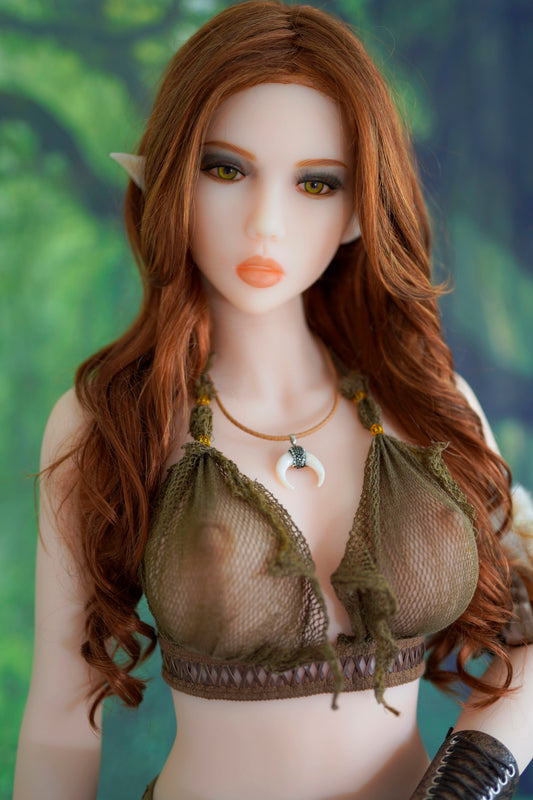145cm Blonde Fantasy Elf Sex Doll Mid Breast Doll