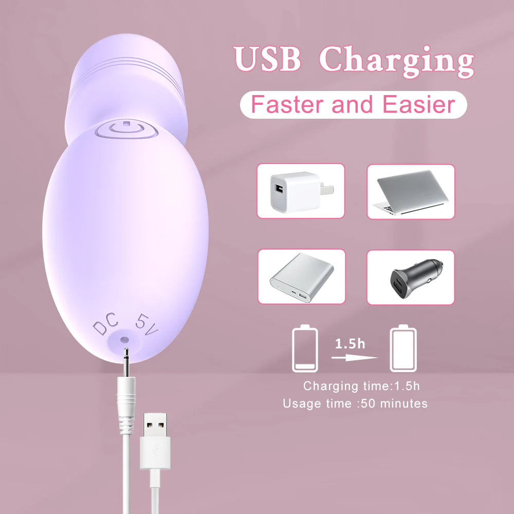 Klitoris Vibrator mit 10 Modi zur klitoralen und vaginalen Stimulation