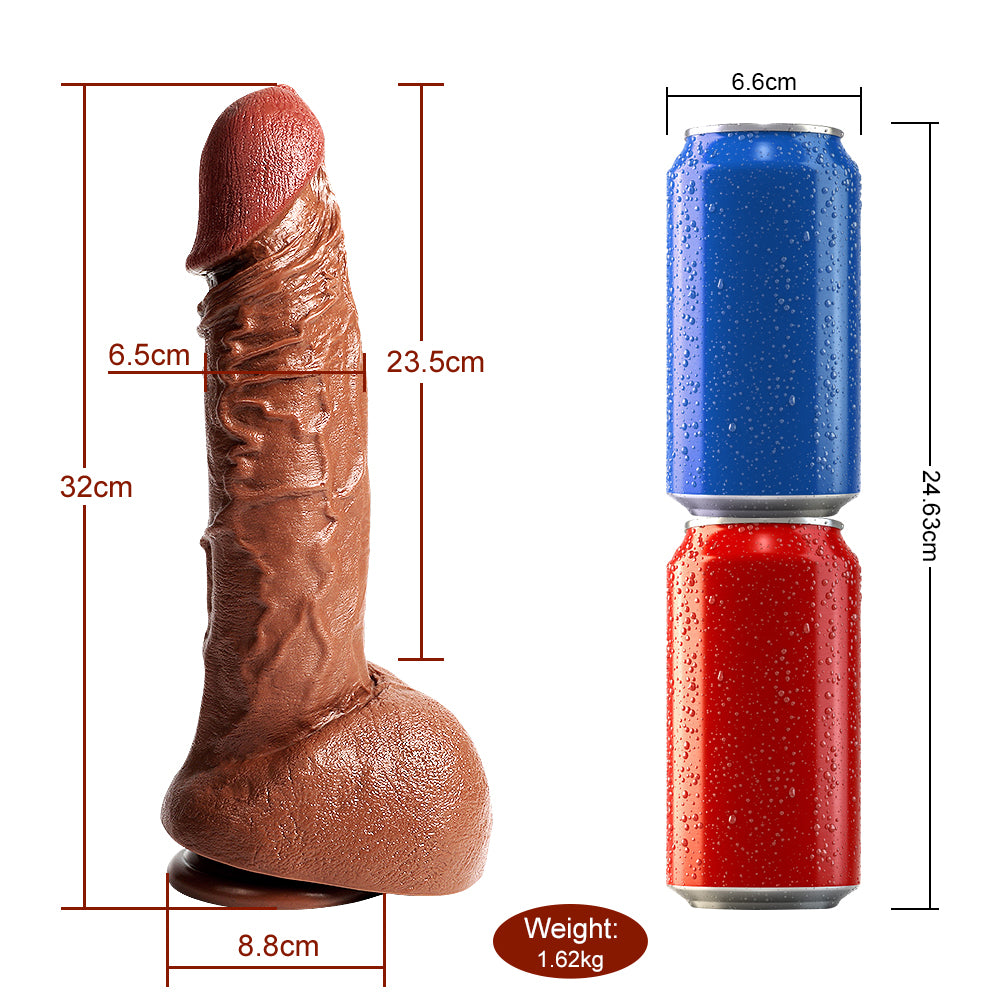 Natürlicher weicher realistische Dildo