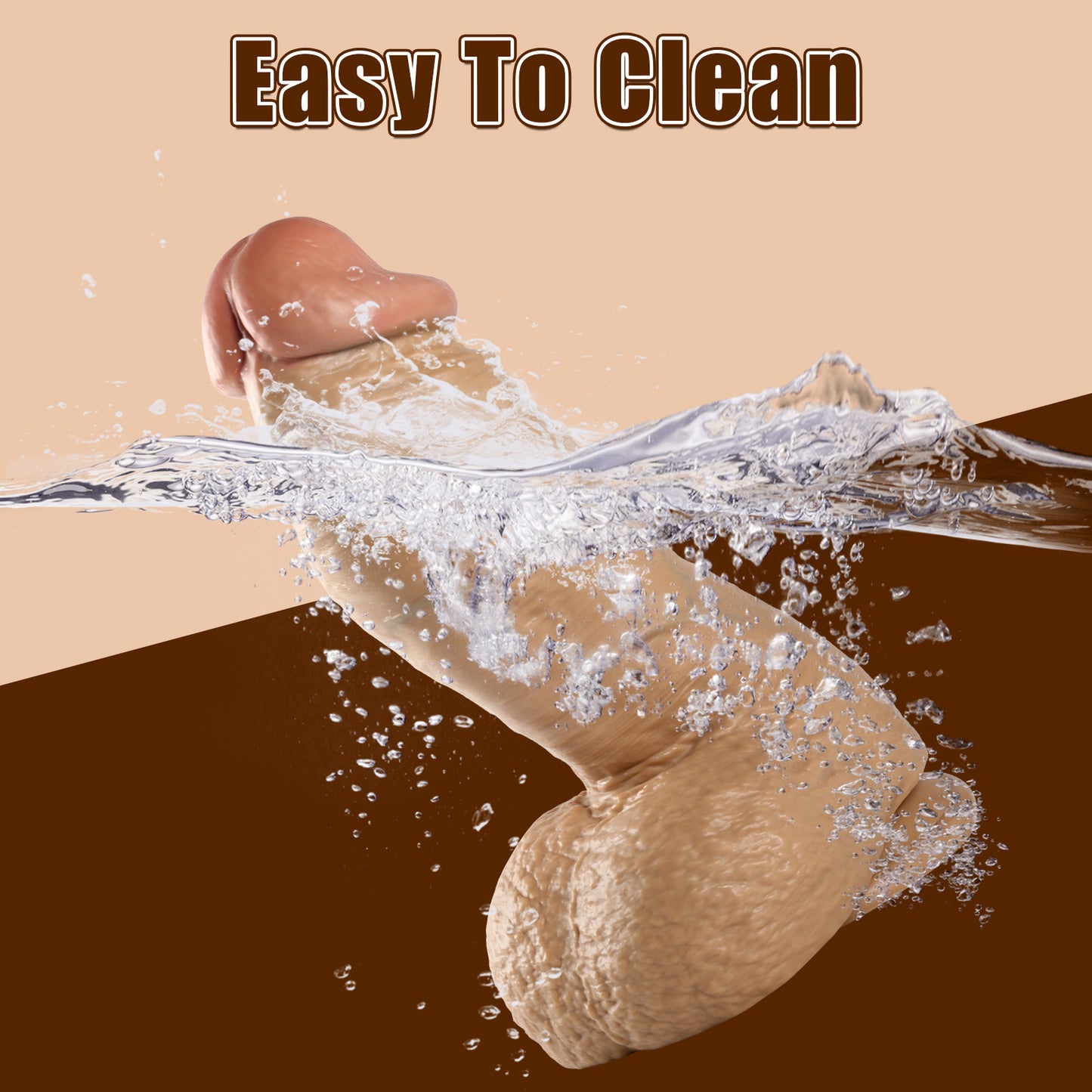 32 cm TPR-Dildo – Riesige Größe, extrem realistisch