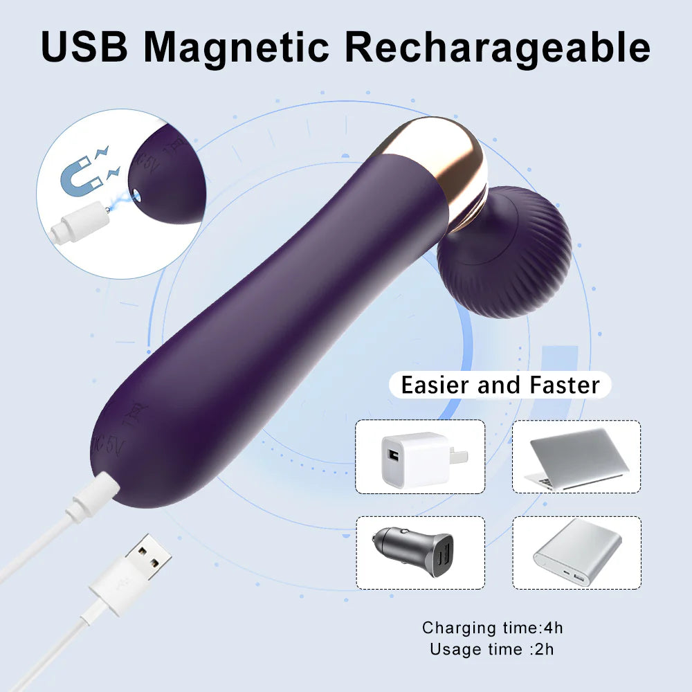 Klitoris Vibrator mit 10 Modi, wasserdichtes Design