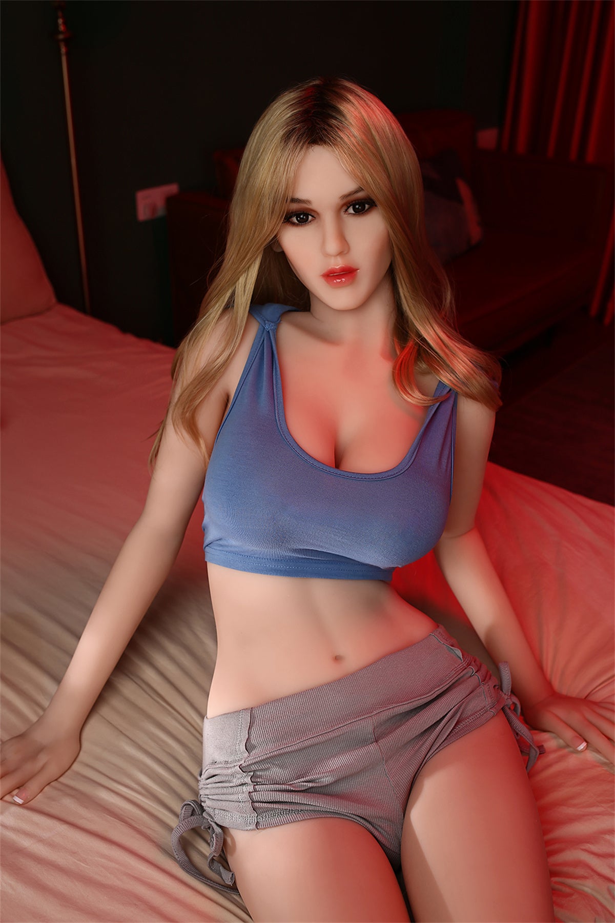 Vanilla 161cm Real Love Dolls with E-Cup Big Boobs Fire-Doll
