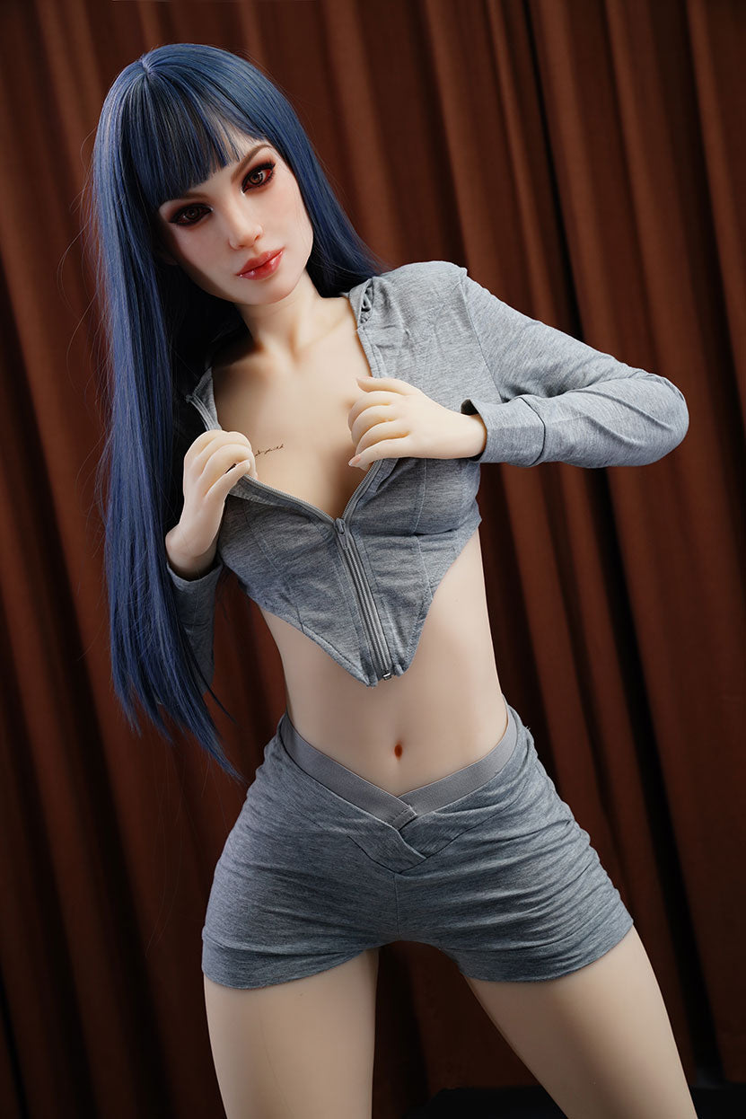 163 cm B-Cup schlanke sexy Puppe TPE-Puppe