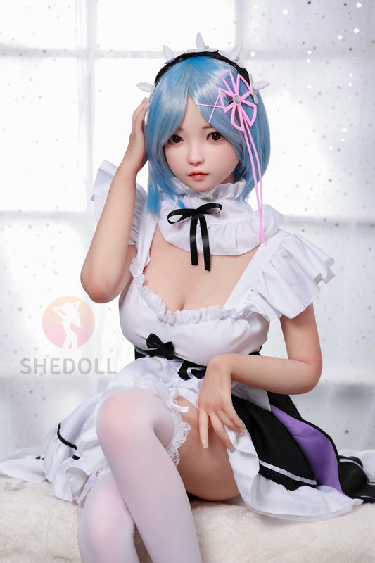 SHE DOLL 148cm japanische junge Sexpuppe Luo XiaoXi