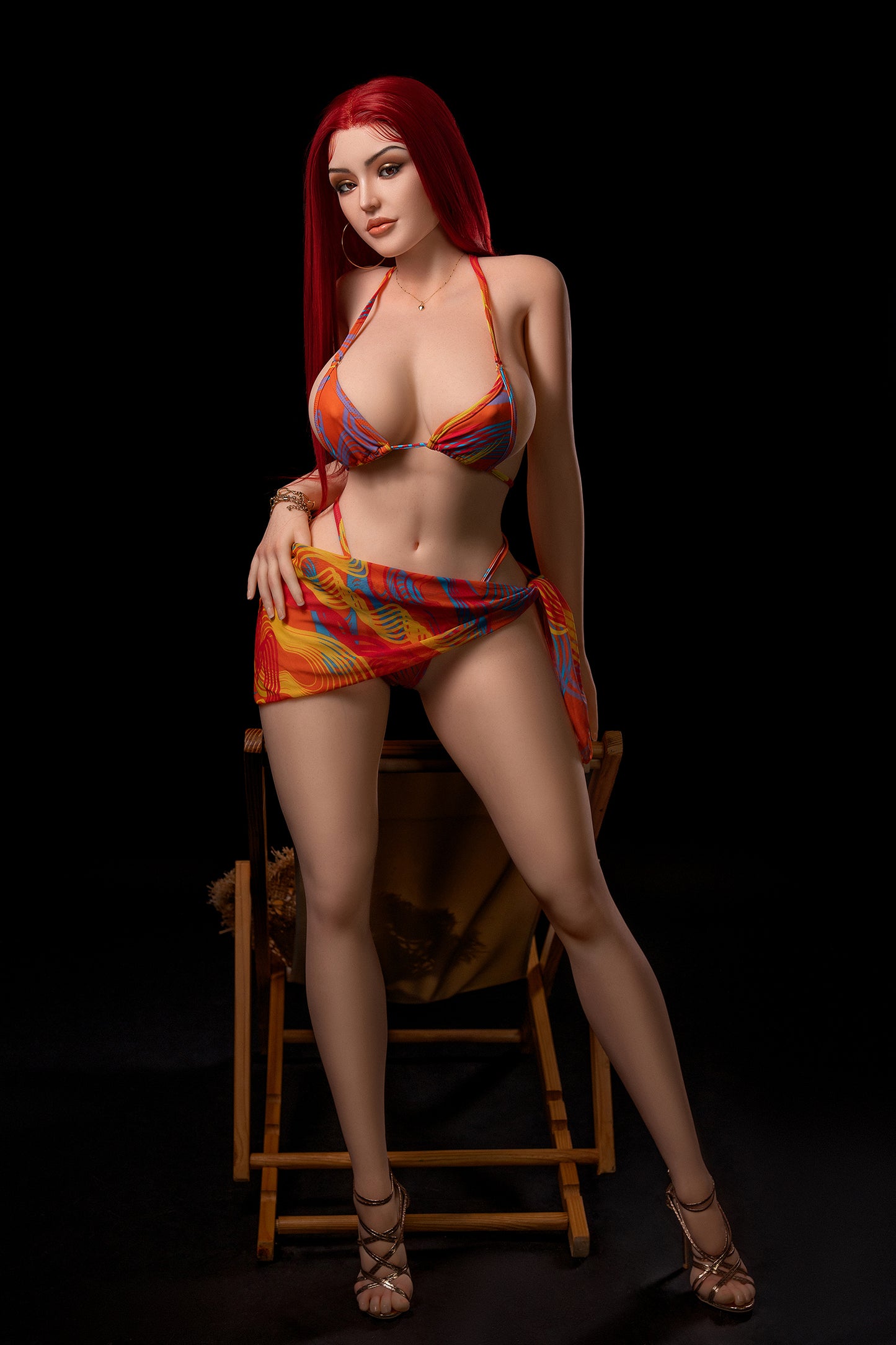 36 kg 166 cm D-Cup Silikon TPE Sexpuppe Ines