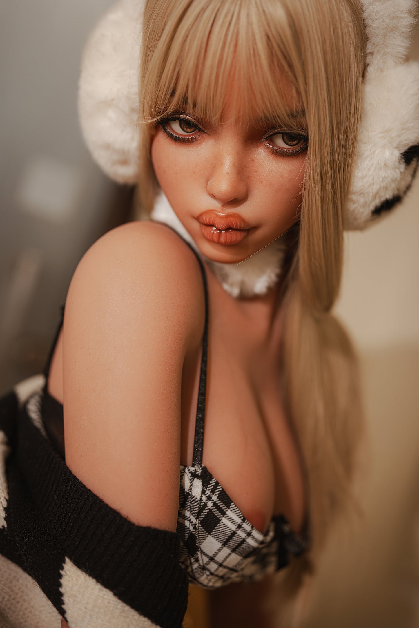 152cm silver-haired sex doll C Cup Rosretty Sex Doll