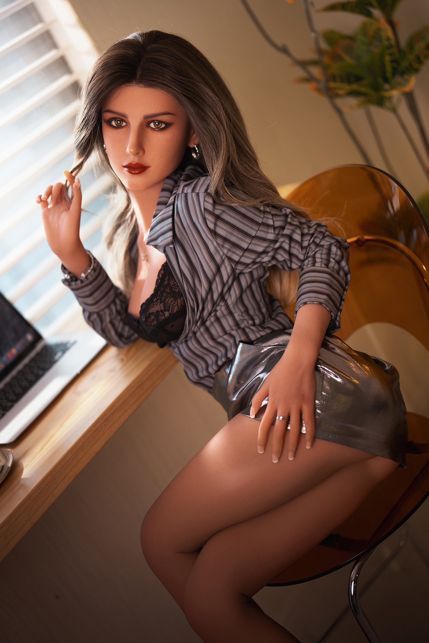166 cm große schlanke Liebespuppe Traum-Sexpuppe