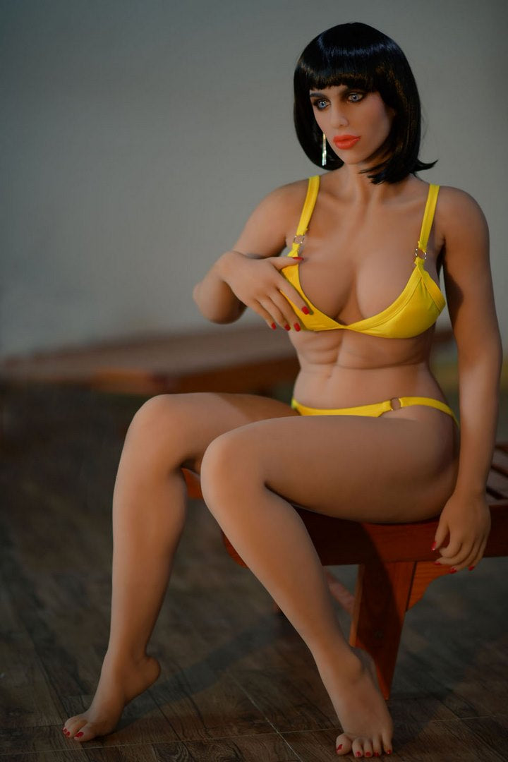 154cm HR DOLL kleine Brust kurze Haare Sexpuppe spanisches Mädchen