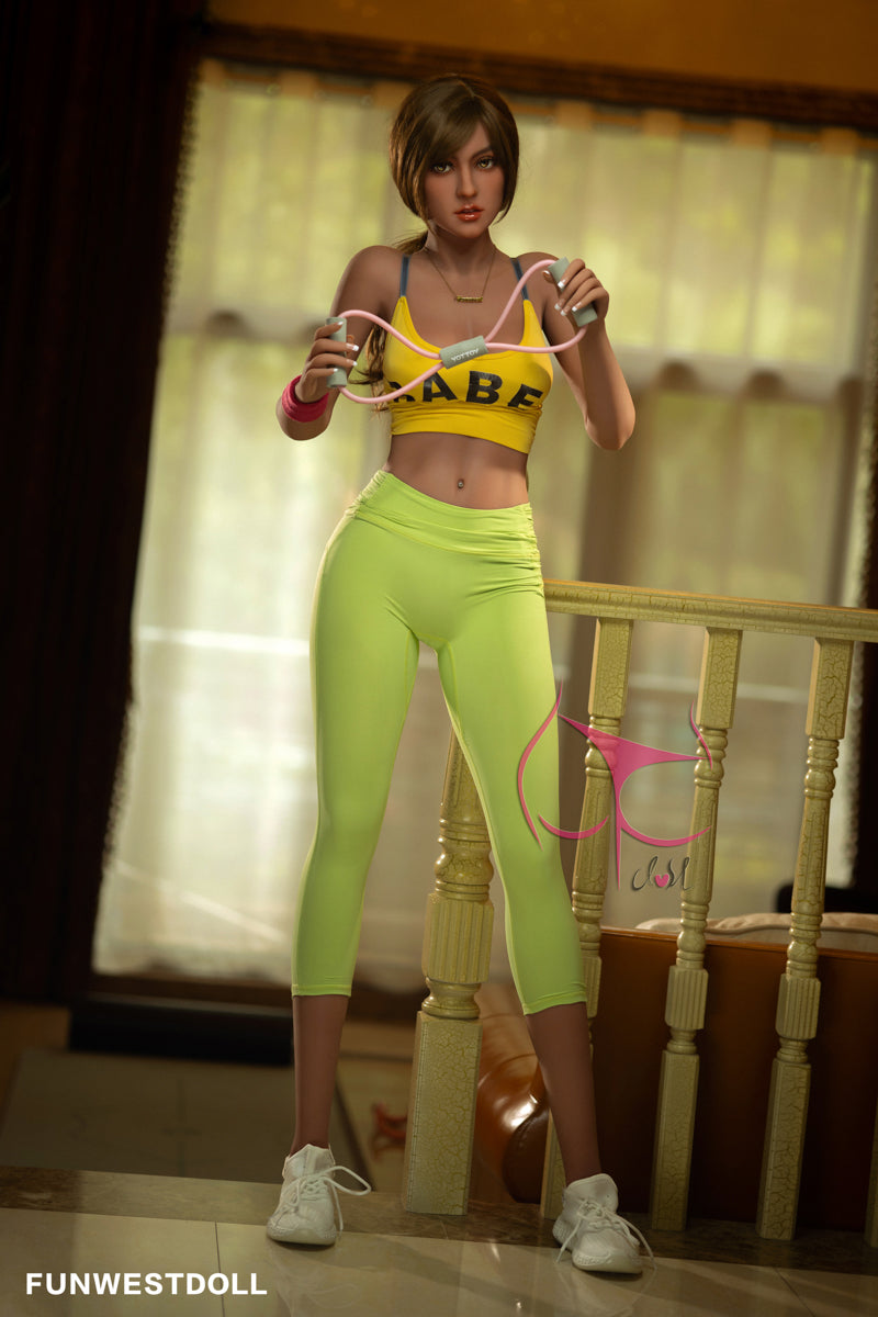 165 cm C-Cup Sexy Doll Funwest Doll Schlanke Sexpuppe Adele