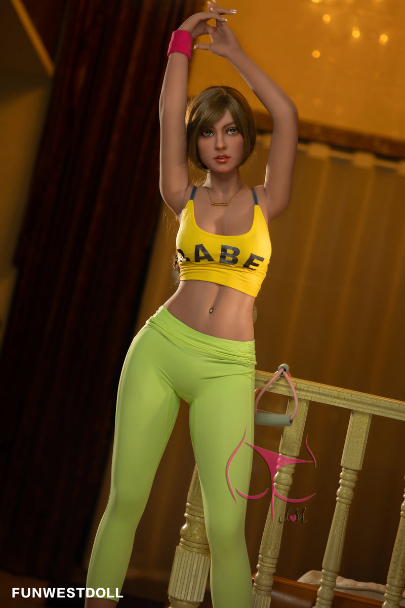 165 cm C-Cup Sexy Doll Funwest Doll Schlanke Sexpuppe Adele