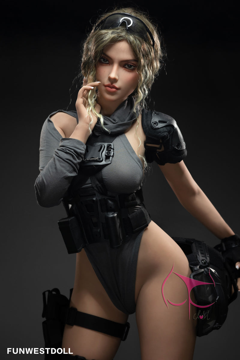 Funwest Doll 165cm C-Cup Kalt maskierte dünne Sex Doll | Lexie | 24 Jahre