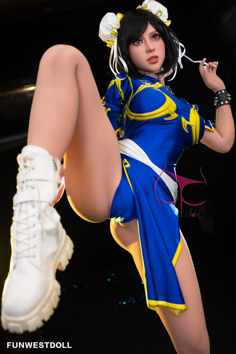 Lyra 155cm #032 Funwest Doll Kung Fu Sex Puppen Große Titte F-Cup TPE doll