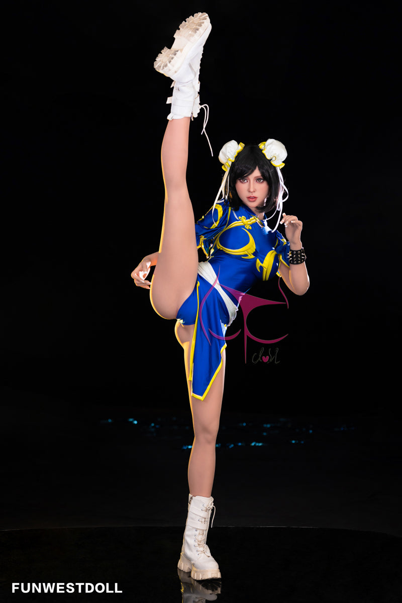 Lyra 155cm #032 Funwest Doll Kung Fu Sex Puppen Große Titte F-Cup TPE doll