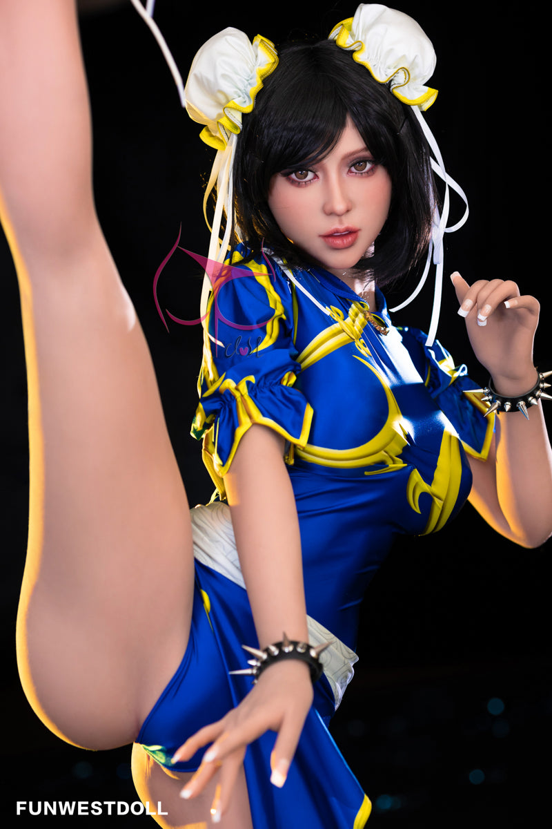 Lyra 155cm #032 Funwest Doll Kung Fu Sex Puppen Große Titte F-Cup TPE doll