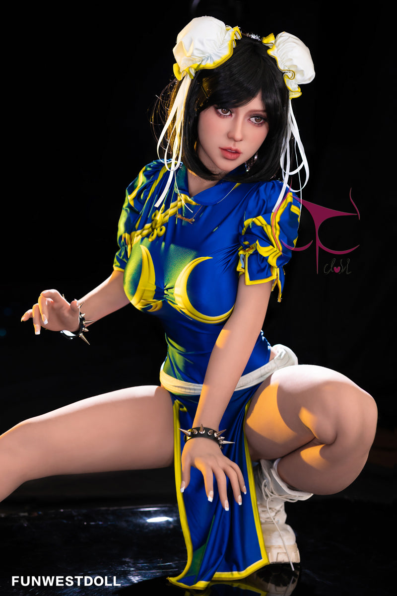 Lyra 155cm #032 Funwest Doll Kung Fu Sex Puppen Große Titte F-Cup TPE doll