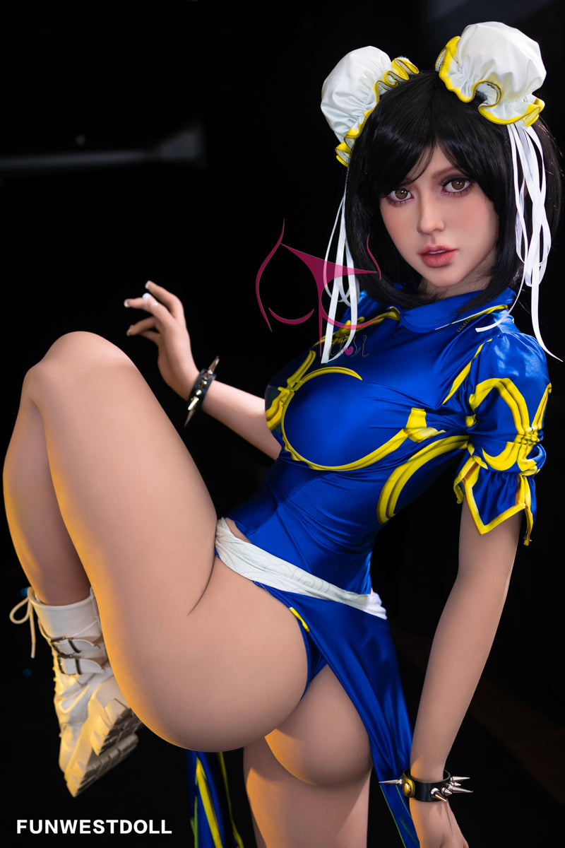 Lyra 155cm #032 Funwest Doll Kung Fu Sex Puppen Große Titte F-Cup TPE doll