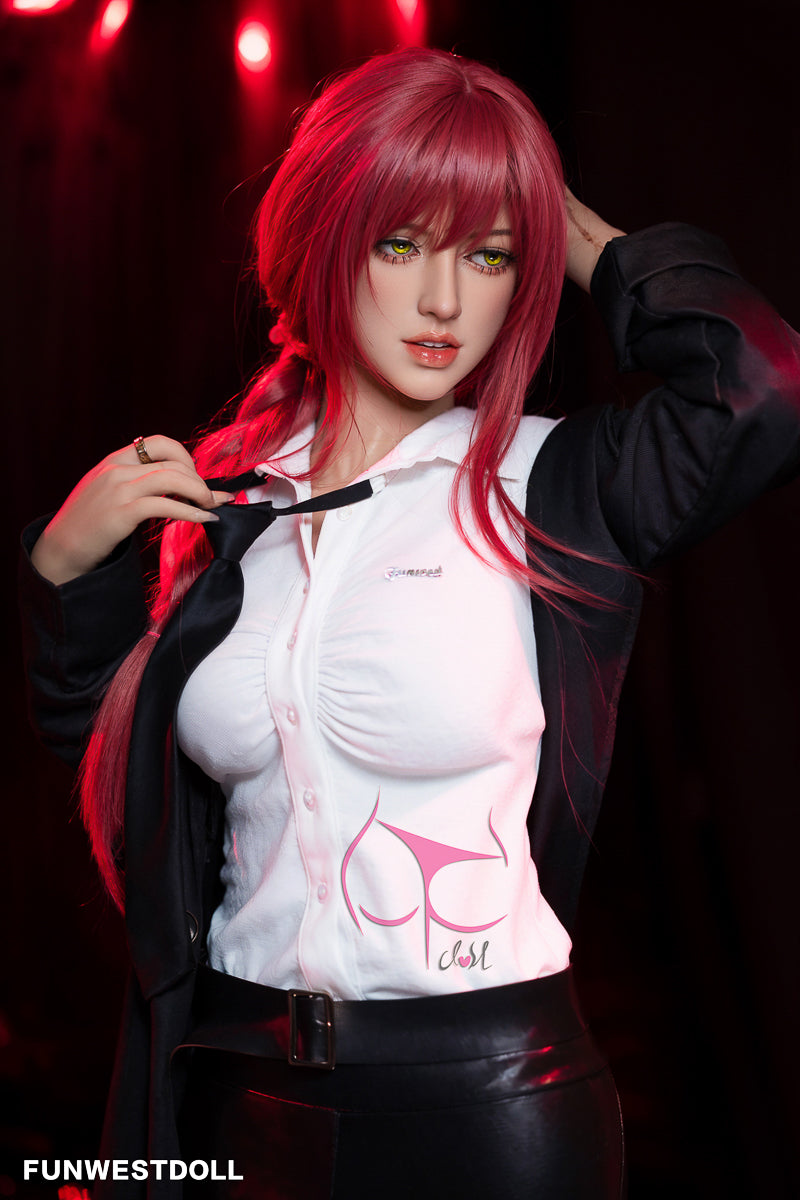 Funwest Doll 162cm rothaarige junge sexy vollbusige Sexpuppe Chloe